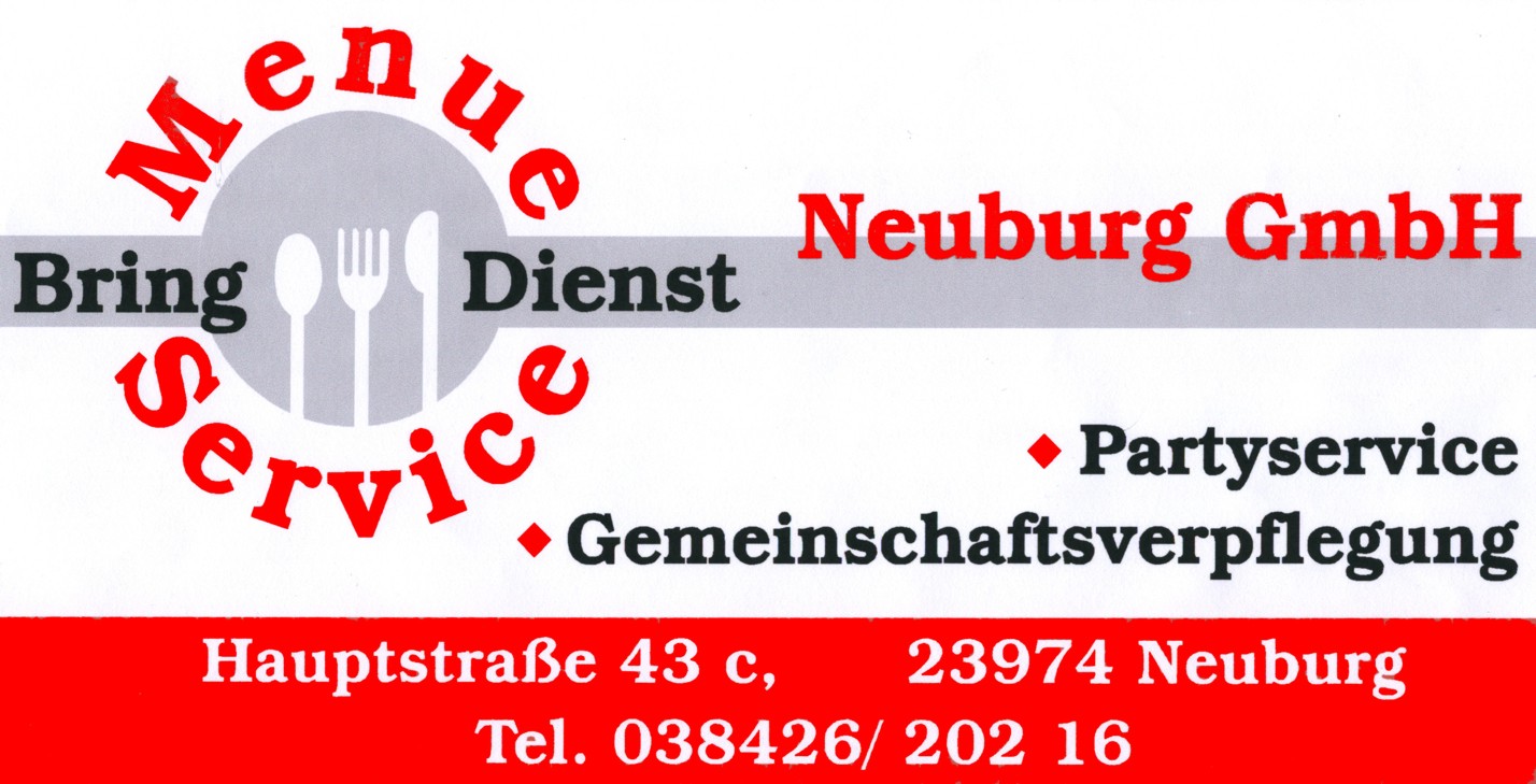 Firmenlogo Menü-Service Neuburg